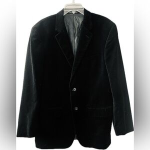 Alfani Black velvet blazer